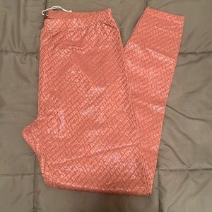 Skims logo mesh foil legging